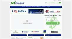 Desktop Screenshot of fxtracking.fr